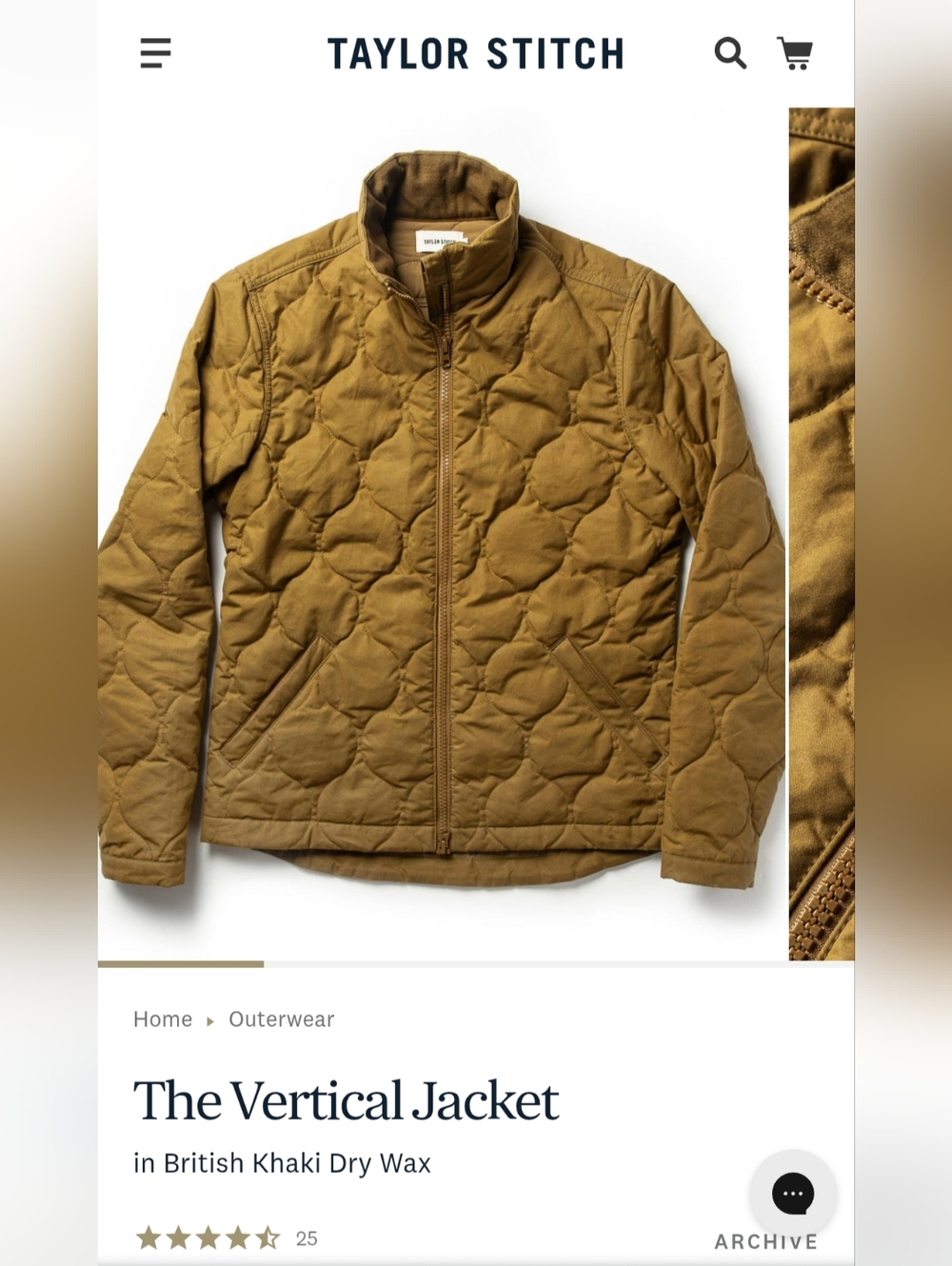 Taylor Stitch - The Vertical Jacket